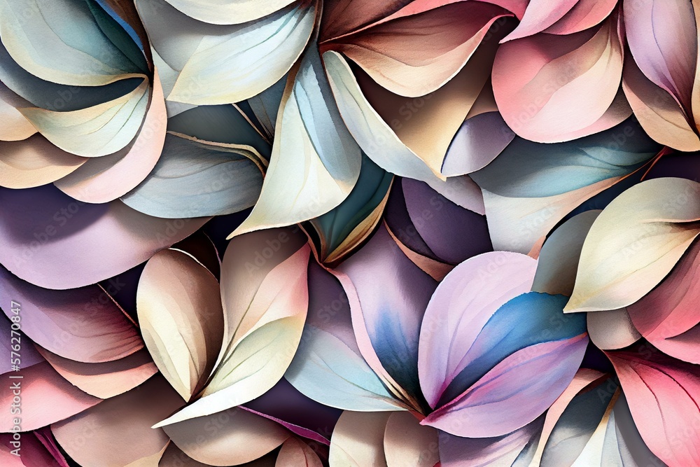 background patterns of petals, petals, leaf, floral patterns