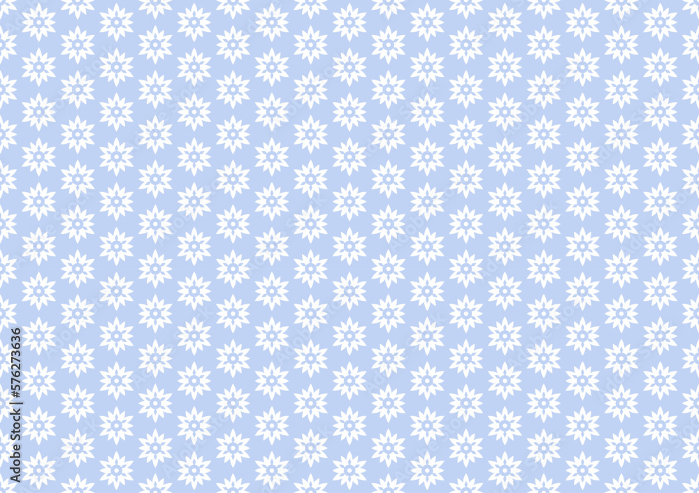 Abstract Seamless Blue Geometric Pattern. Abstract Seamless Blue Geometric Pattern.