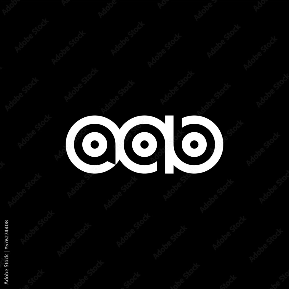 AQB Letter Initial Logo Design Template Vector Illustration AQB Letter Initial Logo Design Template Vector Illustration