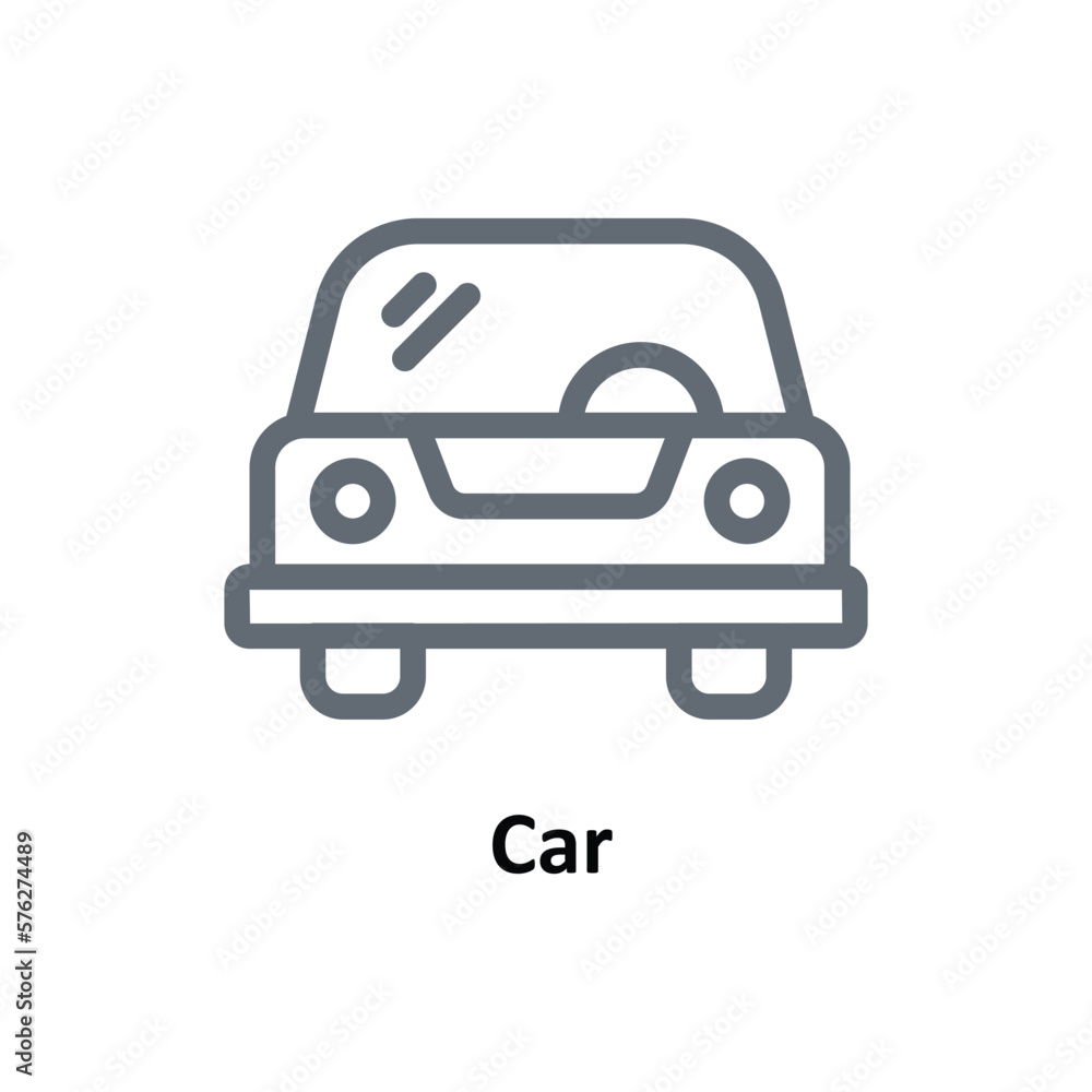 Car Vector Outline Icons. Simple stock illustration stock Car Vector Outline Icons. Simple stock illustration stock