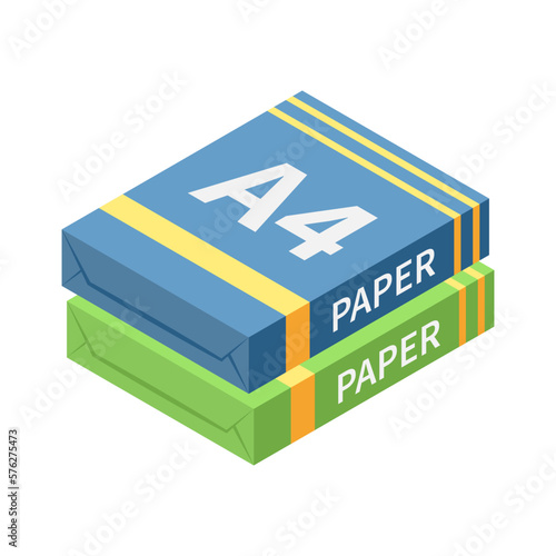 A4 Paper Production Composition