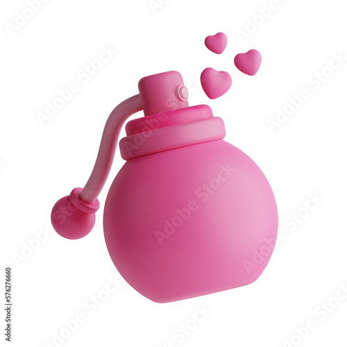 Wallpaper Mural 3d pink parfume icon Torontodigital.ca