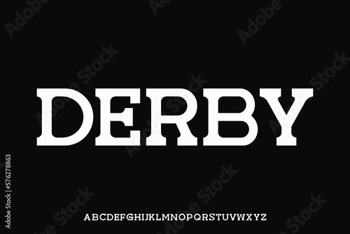 Display font vector design suitable for headlines, logos, posters, and many more