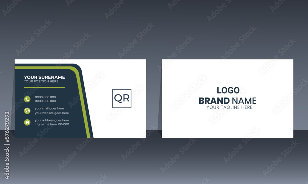 simple clean business card simple clean business card
