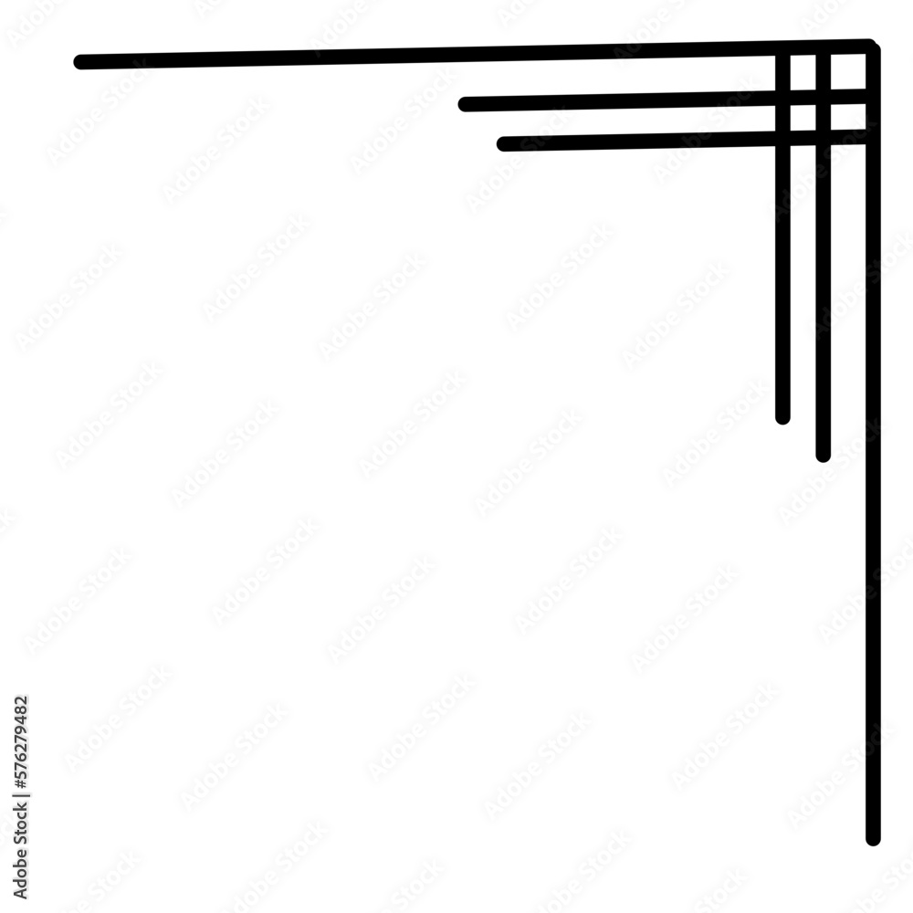 Corner Decoration Vector Corner Decoration Vector