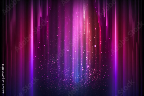 Colorful vertical motion line abstract background, wallpaper, abstract art, technology, data, particles, ai generated