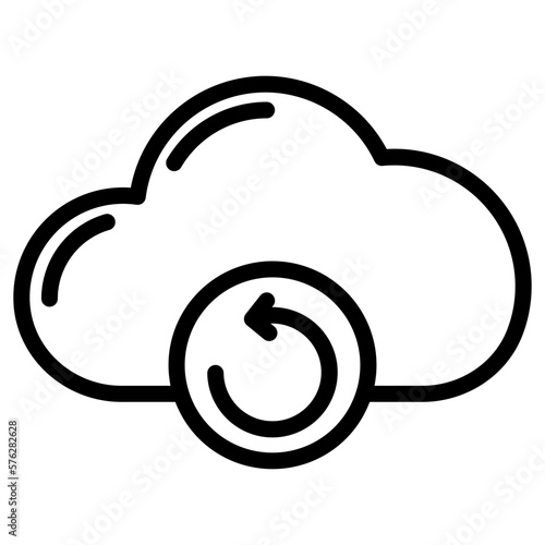 cloud refresh icon