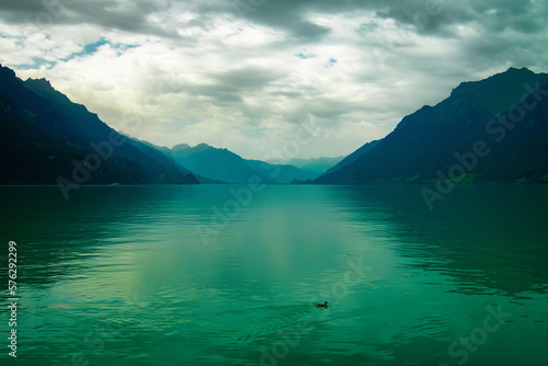 View of Lake BrienzSee, near Interlaken, Switzerland