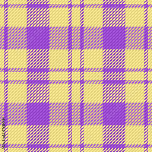 Texture background seamless. Check tartan fabric. Pattern vector textile plaid.