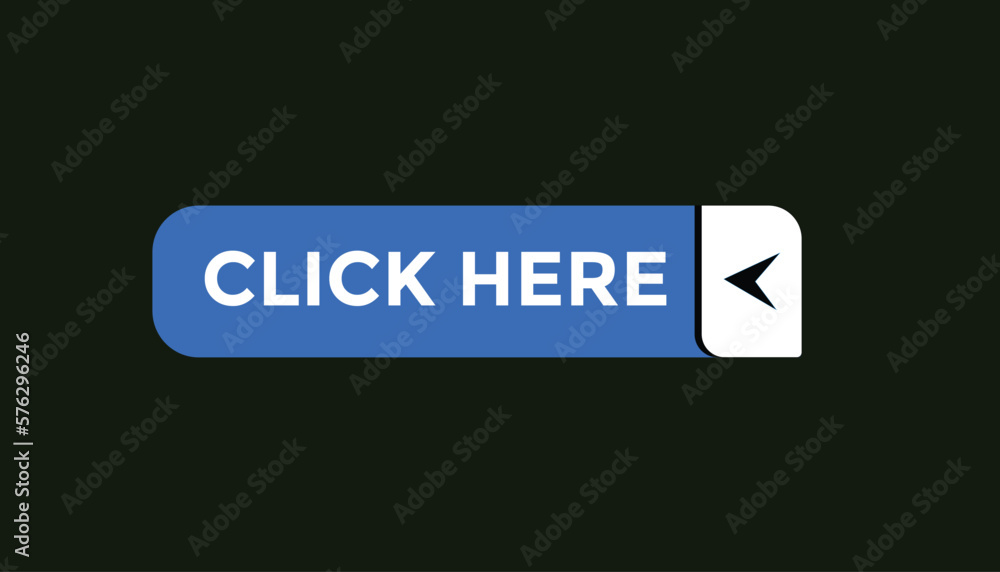 Click here button web banner templates. Vector Illustration Click here button web banner templates. Vector Illustration