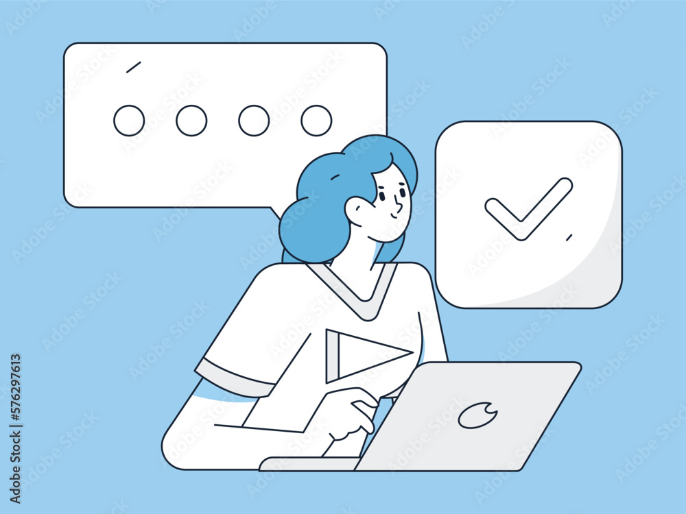 Business people working in flat vector concept operation hand drawn illustration
Business people working in flat vector concept operation hand drawn illustration