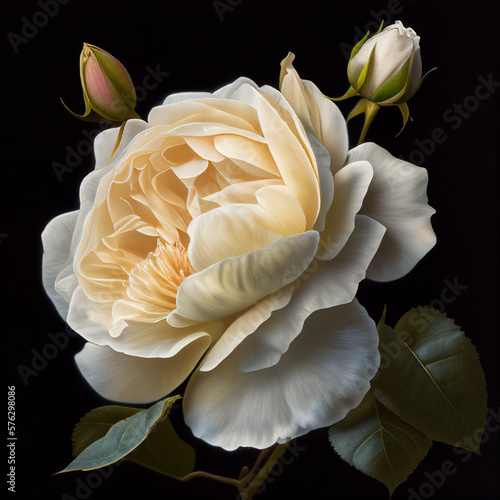 Rosa - Blanche Double de Coubert photo