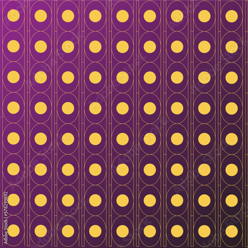 creative ellipse pattern design. 