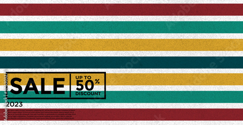 Retro colorful abstract geometric and fluid banner template for marketing promotion material. Giveaway, cash back, gift card and member card bonus design template.