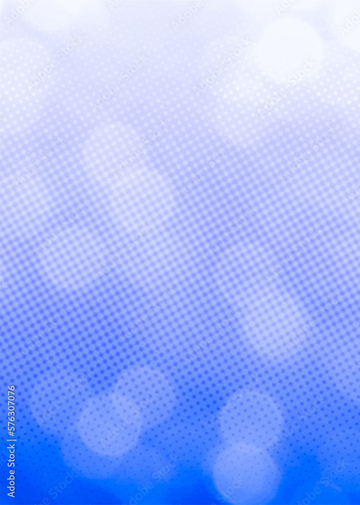 Blue bokeh vertical background, Suitable for Advertisements, Posters, Banners, Anniversary, Party, Events, Ads and various graphic design works