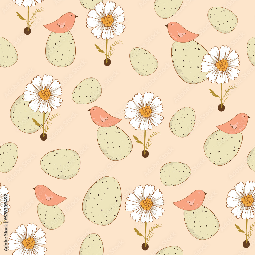 Happy Easter pattern. Background for decorating the Easter holidays. Postcard, invitation, poster, packaging. Vector illustration design. Happy Easter pattern. Background for decorating the Easter holidays. Postcard, invitation, poster, packaging. Vector illustration design.