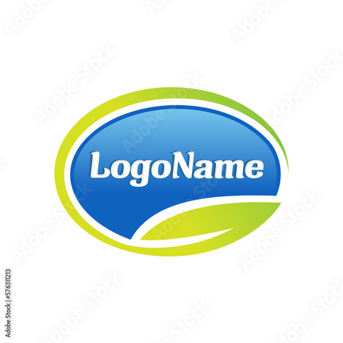 Food Product Label Logo Design