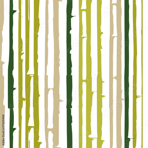 Bamboo Stripes Seamless Repeat Pattern Design © ZAINAB