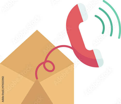 Canvas-taulu voicemail  icon