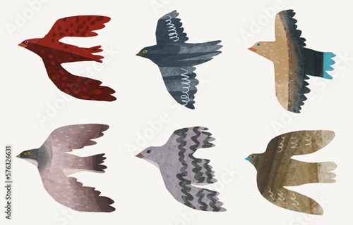 pattern, texture, abstract, animal, art, background, beautiful, bird, cartoon, character, collection, color, colorful, cute, decoration, design, doodle, dove, drawing, element, fly, freedom, graphic, 