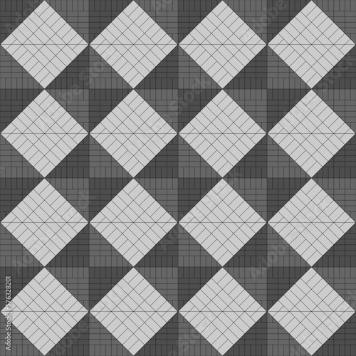 grid line design illustration wall decoration square drawing.