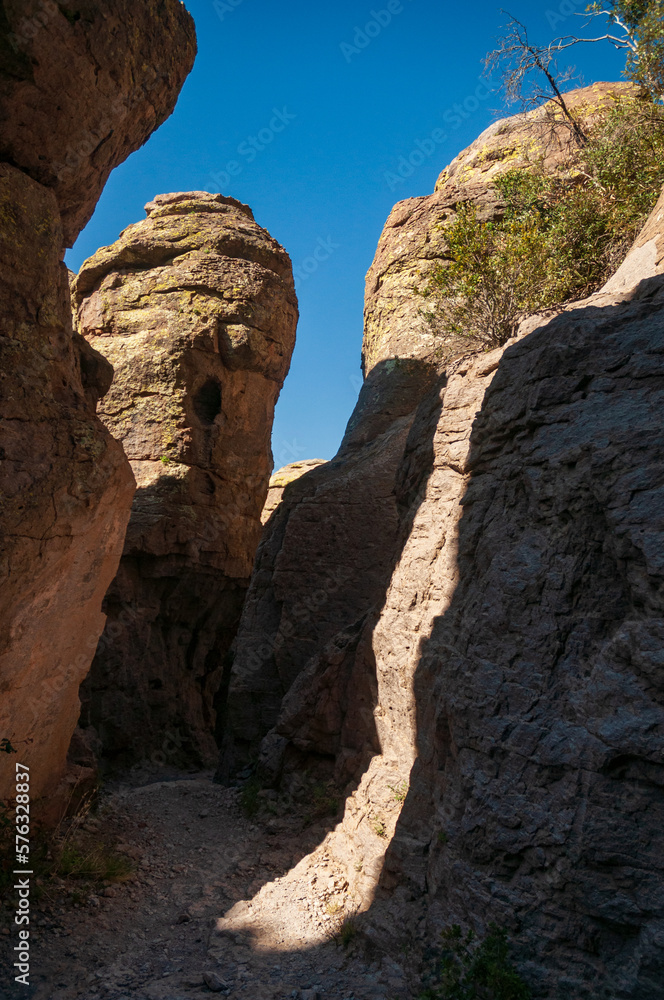 Pseudokarst cave at Chiricahua National Monument