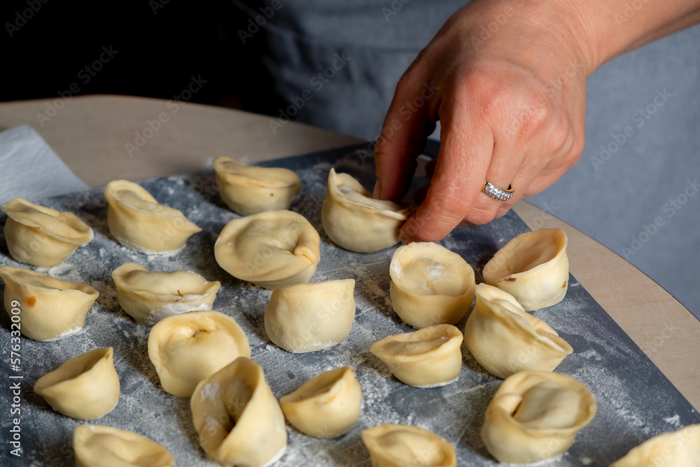 Dumplings with stuffing