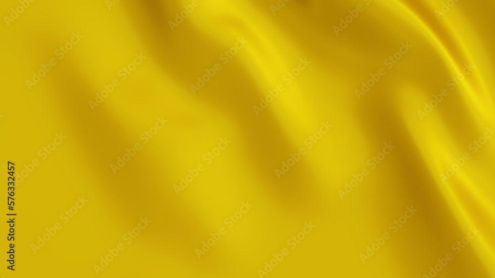 Abstract golden silk or satin fabric background texture with copy space in 3d rendering Abstract golden silk or satin fabric background texture with copy space in 3d rendering