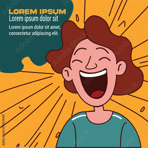 vocal classes singing happy illustration 