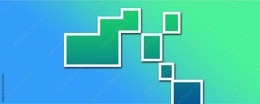 Abstract color gradient rectangle frame shape, illustration texture digital graphic. creative desktop background wallpaper design photo Abstract color gradient rectangle frame shape, illustration texture digital graphic. creative desktop background wallpaper design photo