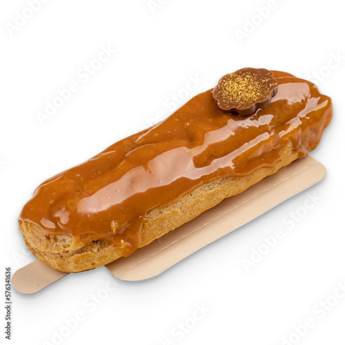 Delicious French eclair photo