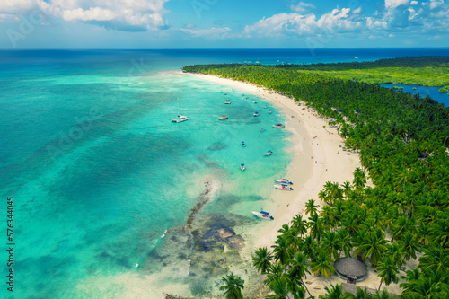 Tropical carribbean beach