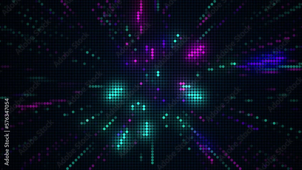 digital background with particles