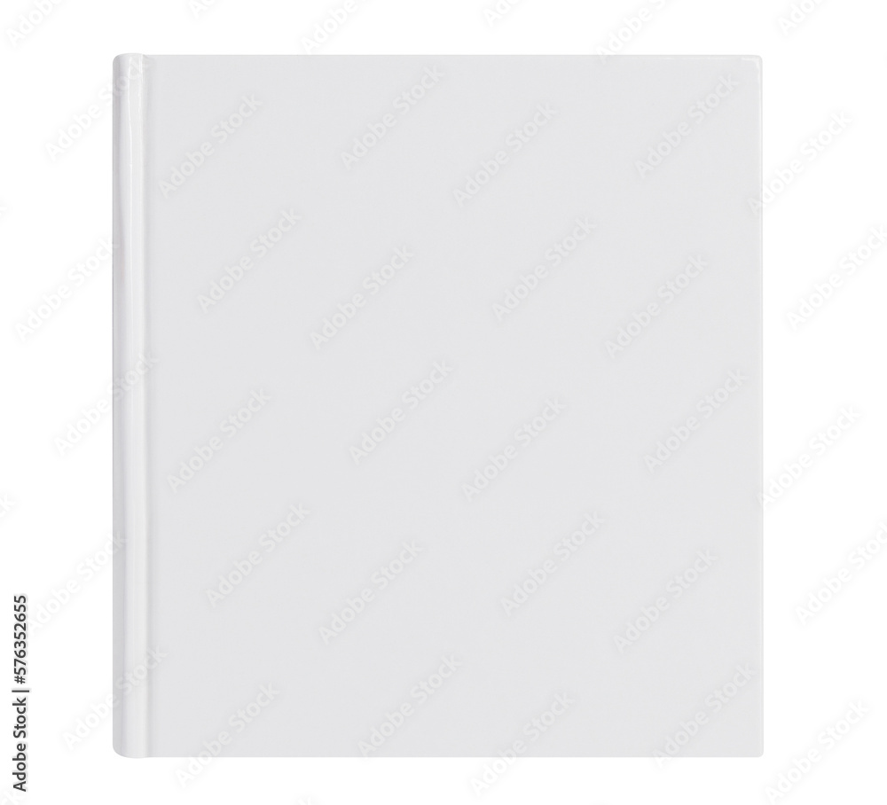 Blank hard cover square book cut out Blank hard cover square book cut out