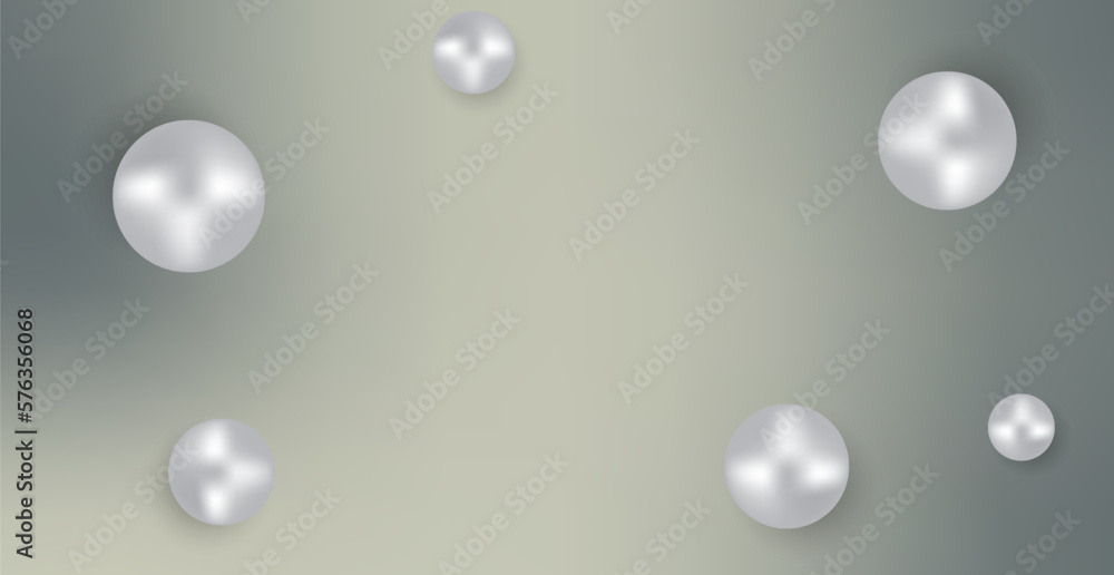 Luxury Pearl Pattern Background. Vector Illustration