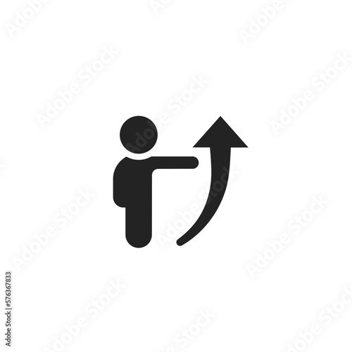 Business Growth - Pictogram (icon) 