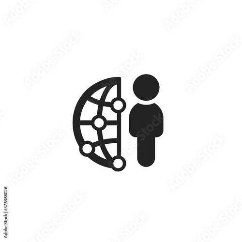 Business Network - Pictogram (icon) 