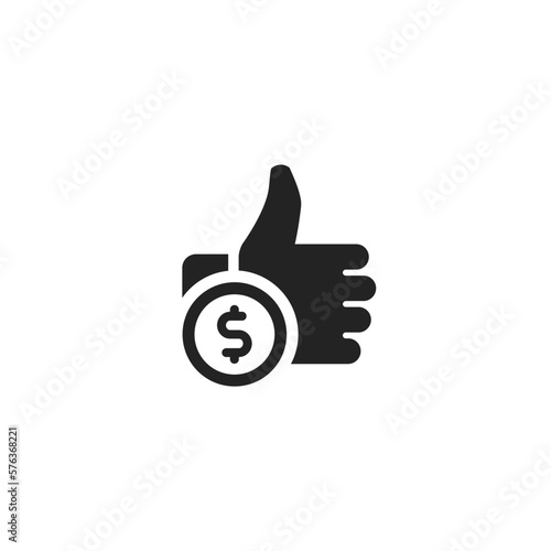 Pay Per Like - Pictogram (icon) 