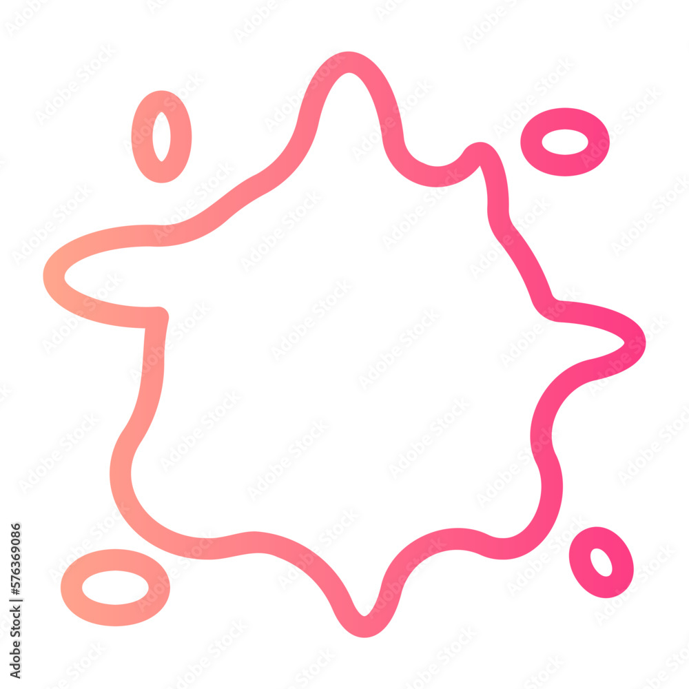 Fototapeta premium bloodstains gradient icon