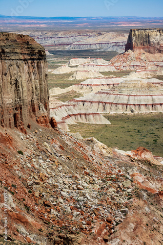 фотографія Beautiful Crimson Landscape of Coal Mine Canyon