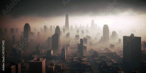 Foto Confronting the Reality of Urban Air Pollution, Climate Change and Environmental