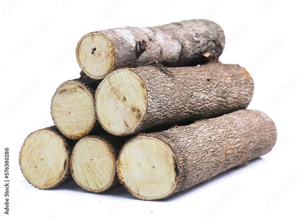Pile of firewood Log wood isolated on a white background Pile of firewood Log wood isolated on a white background