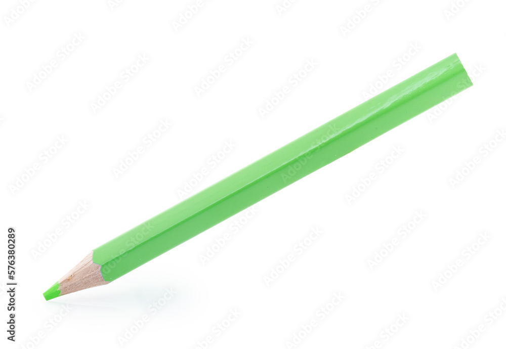 pencil color isolated on white background pencil color isolated on white background