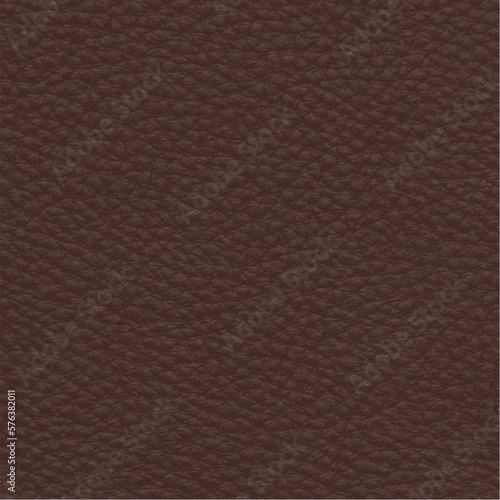 Leather resizable texture background, natural leather material pattern close view square vector illustration