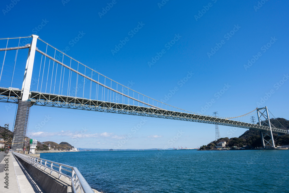 Fototapeta premium 関門海峡