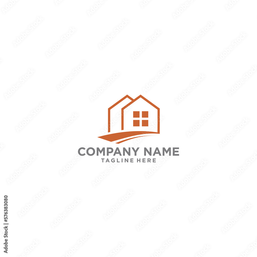 Building logo illustration graphic design vector in line art style. for branding, real estate, construction, home, and business cards Building logo illustration graphic design vector in line art style. for branding, real estate, construction, home, and business cards