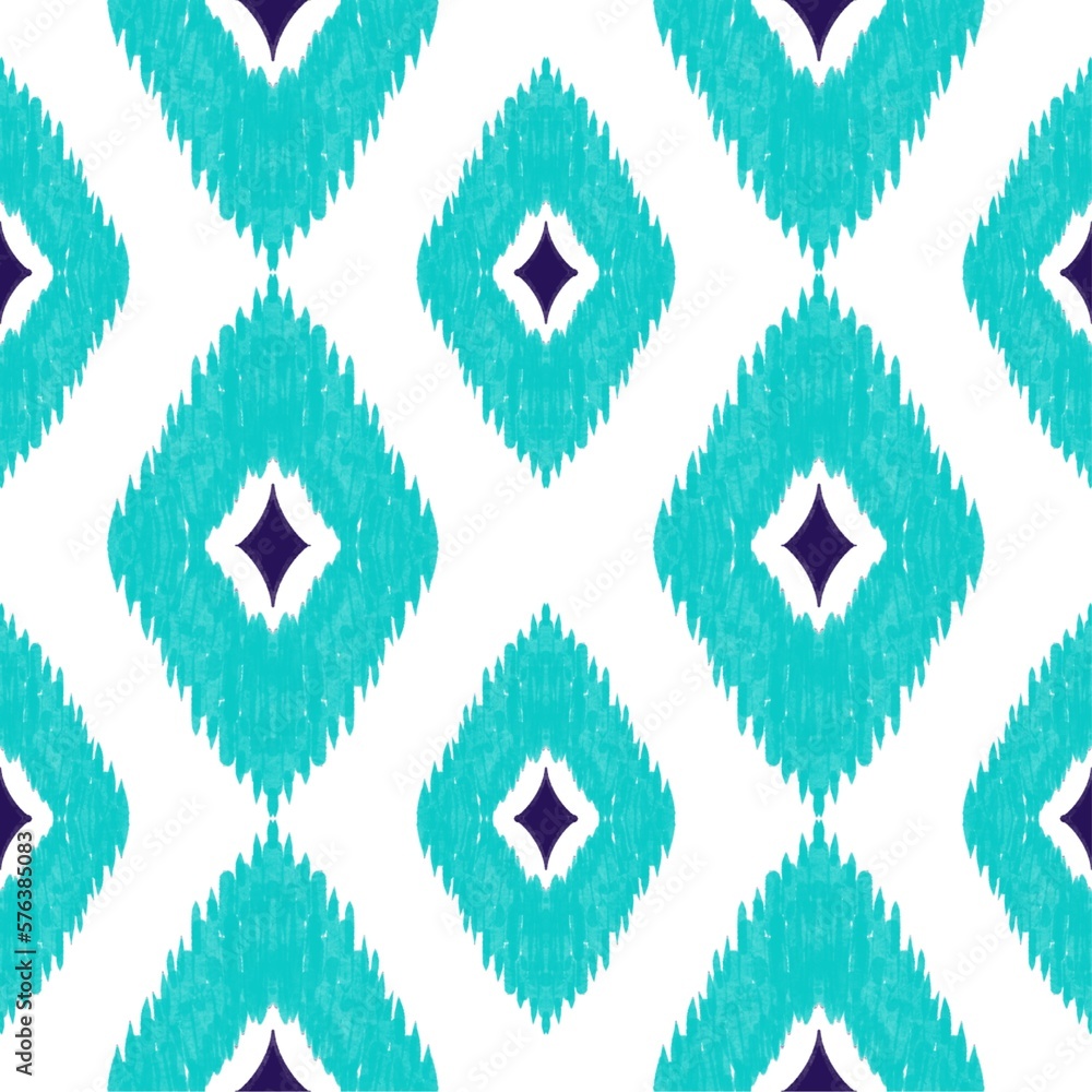 Abstract ethnic ikat chevron pattern background, carpet, card, wallpaper, clothing, wrapping, batik, fabric, illustration, embroidery style, background for decoration. Abstract ethnic ikat chevron pattern background, carpet, card, wallpaper, clothing, wrapping, batik, fabric, illustration, embroidery style, background for decoration.