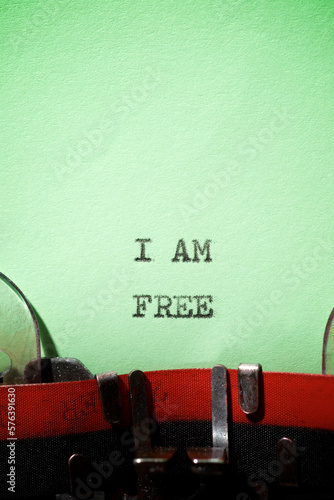 I am free text
