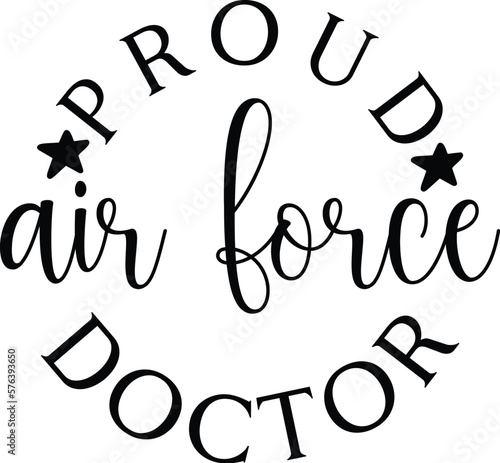 proud air force doctor SVG