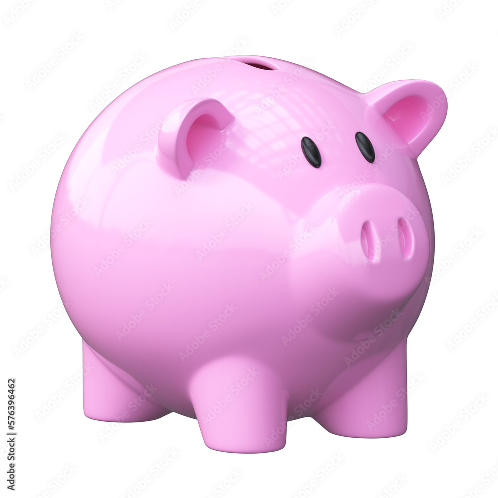 pink piggy bank 3d illustration pink piggy bank 3d illustration